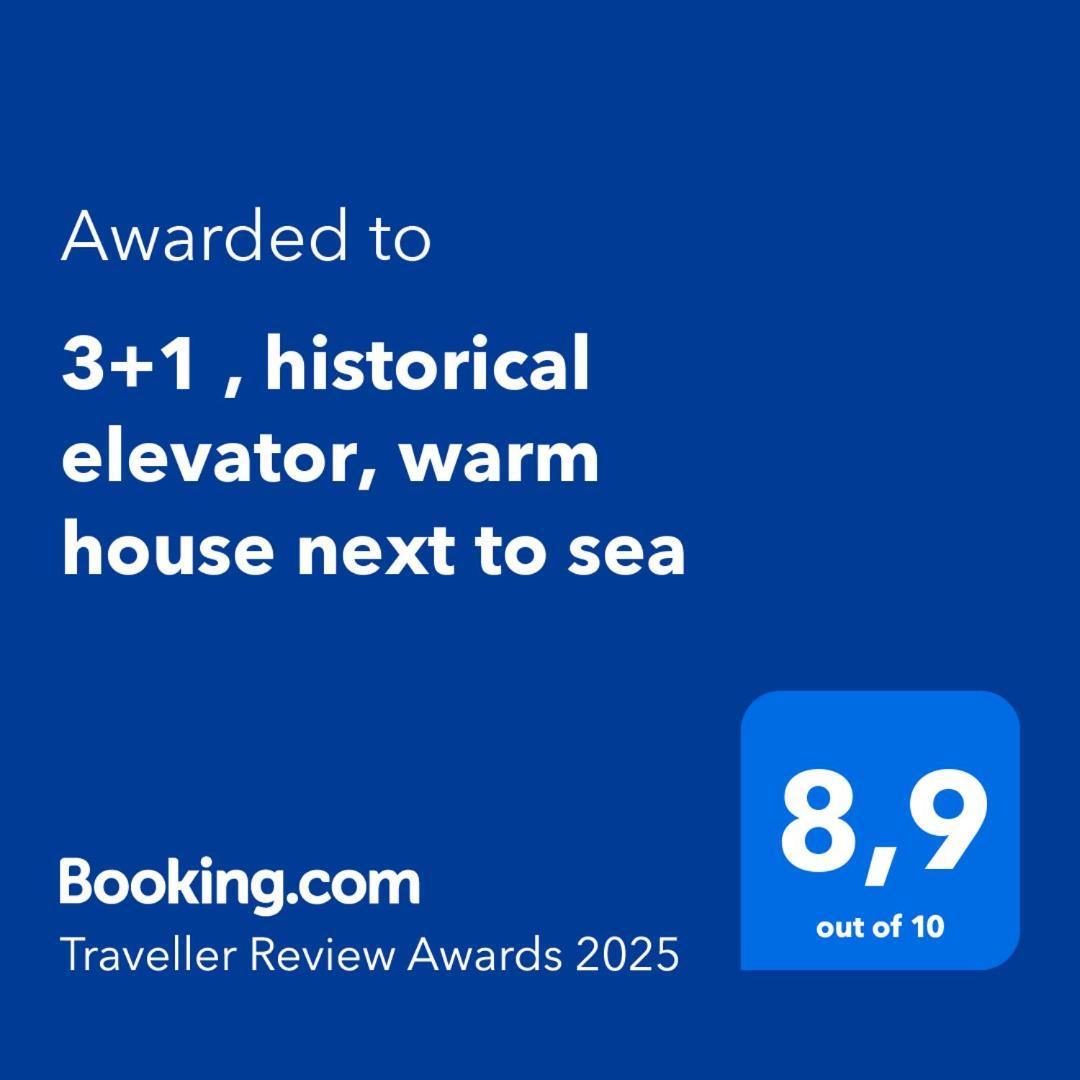 Appartement 3+1 , Historical Elevator, Warm House Next To Sea à İzmir Extérieur photo